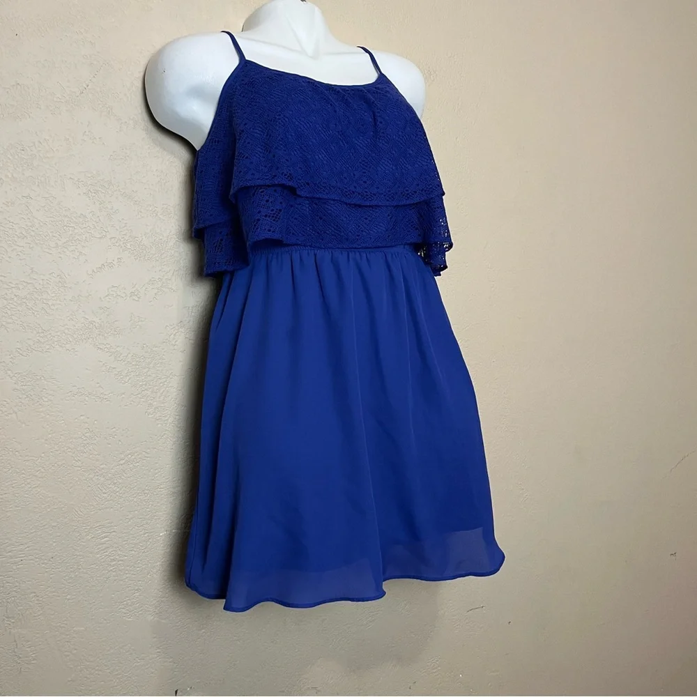 Chosse 5 Ítems For $30 Princess Vera wang women sleeves‎ blue dress size M